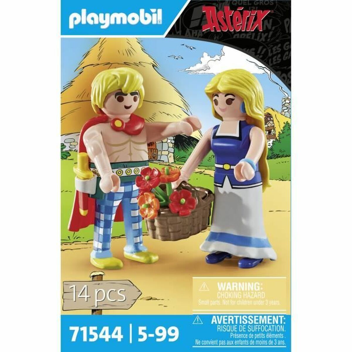 Playset Playmobil Asterix 71544 14 Delar